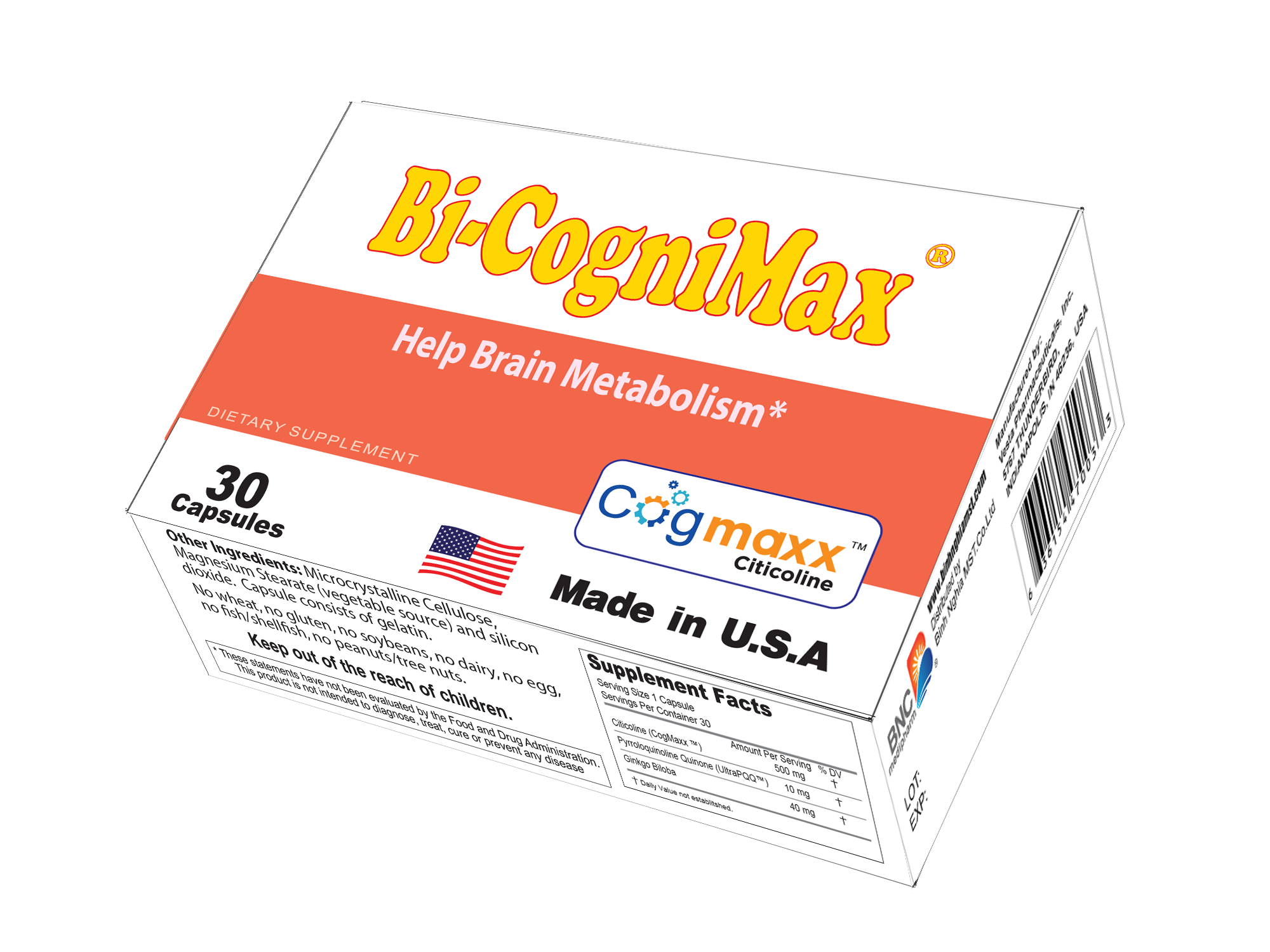 Bi-CogniMax - Bổ não, tăng cường trí nhớ