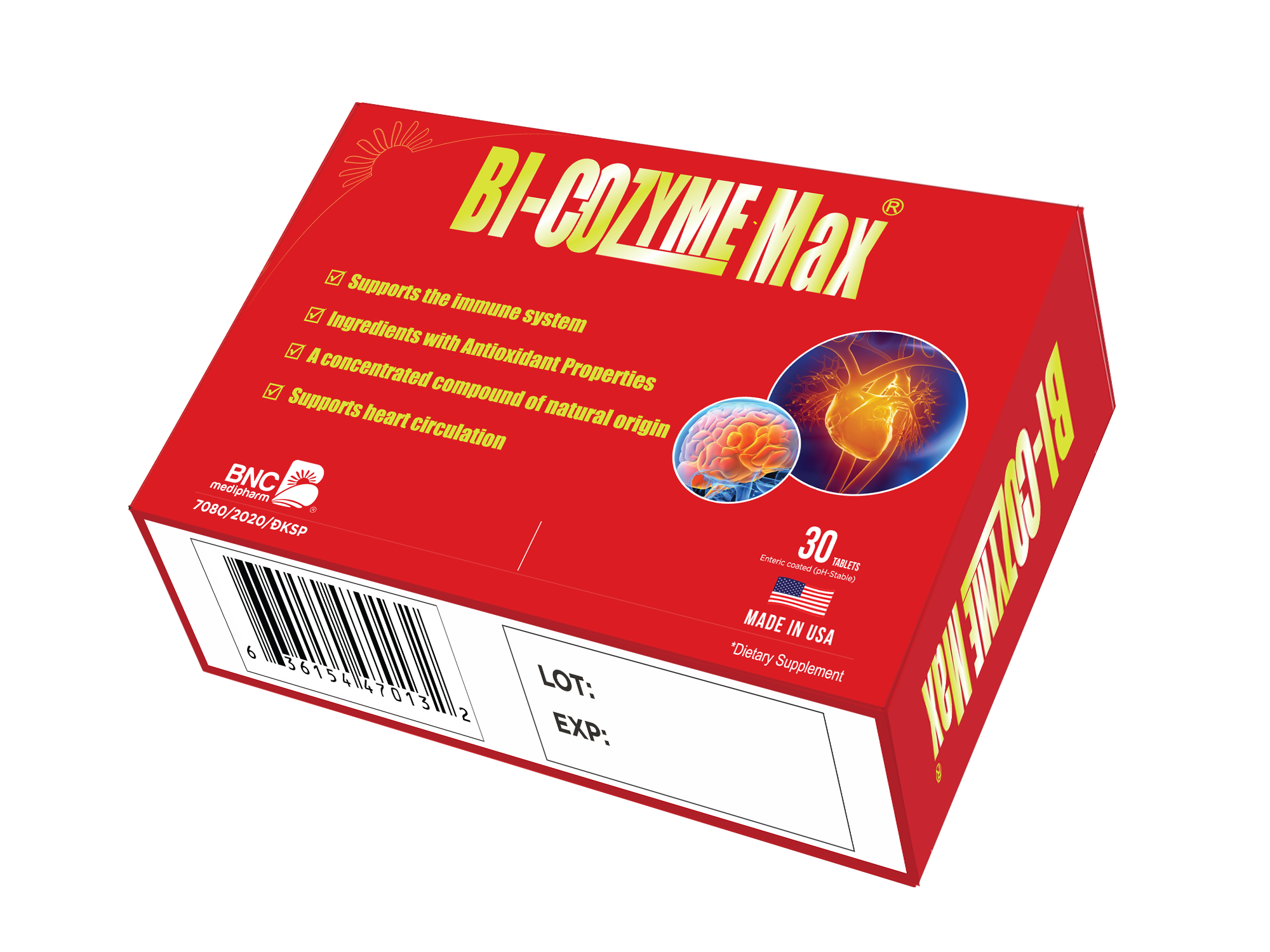 Bi-Cozyme Max - Xua tan nỗi lo huyết áp, tim mạch, đột quỵ