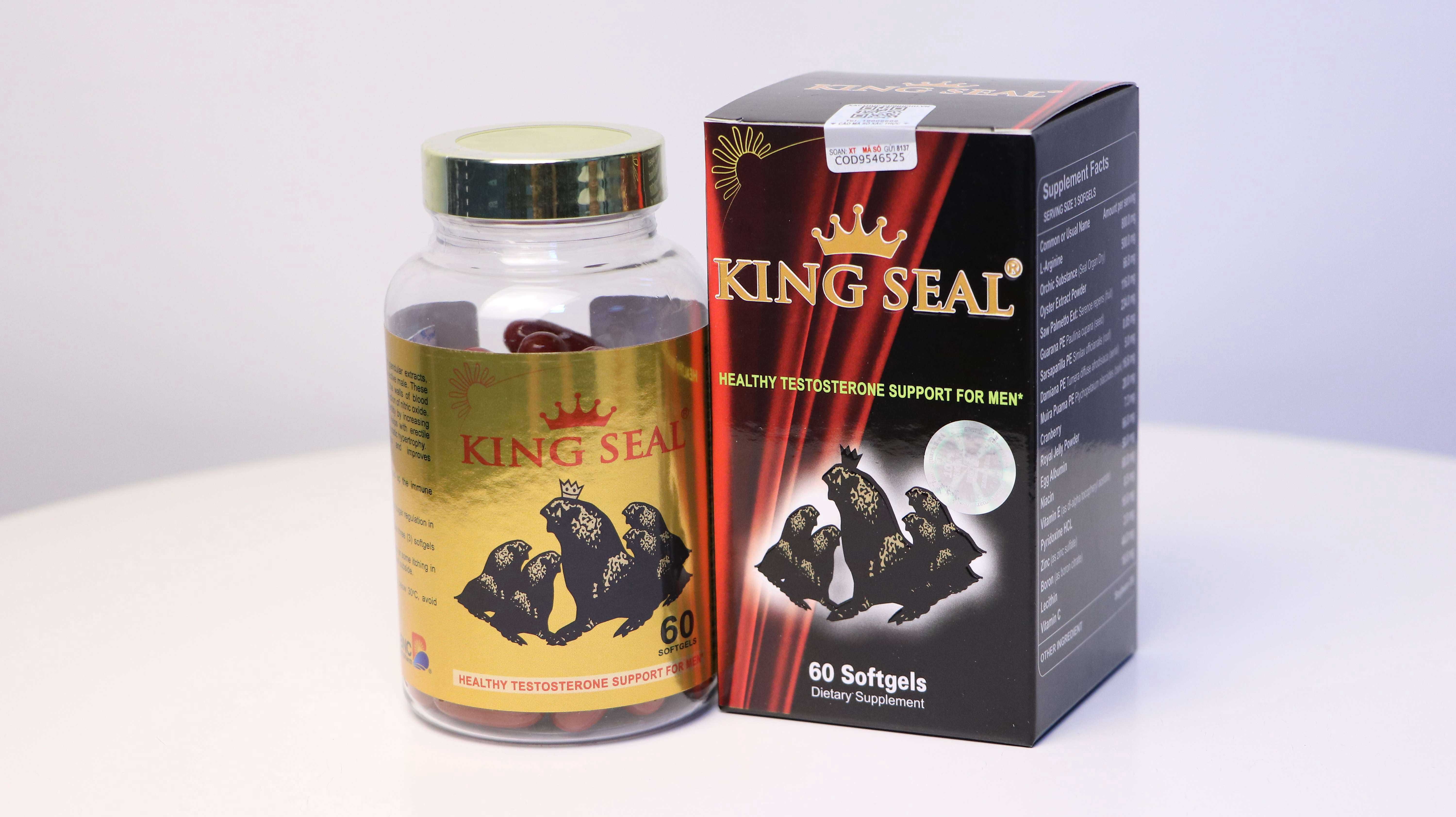 KING SEAL - VUA HẢI CẨU - BỔ THẬN TRÁNG DƯƠNG TĂNG CƯỜNG SINH LÝ