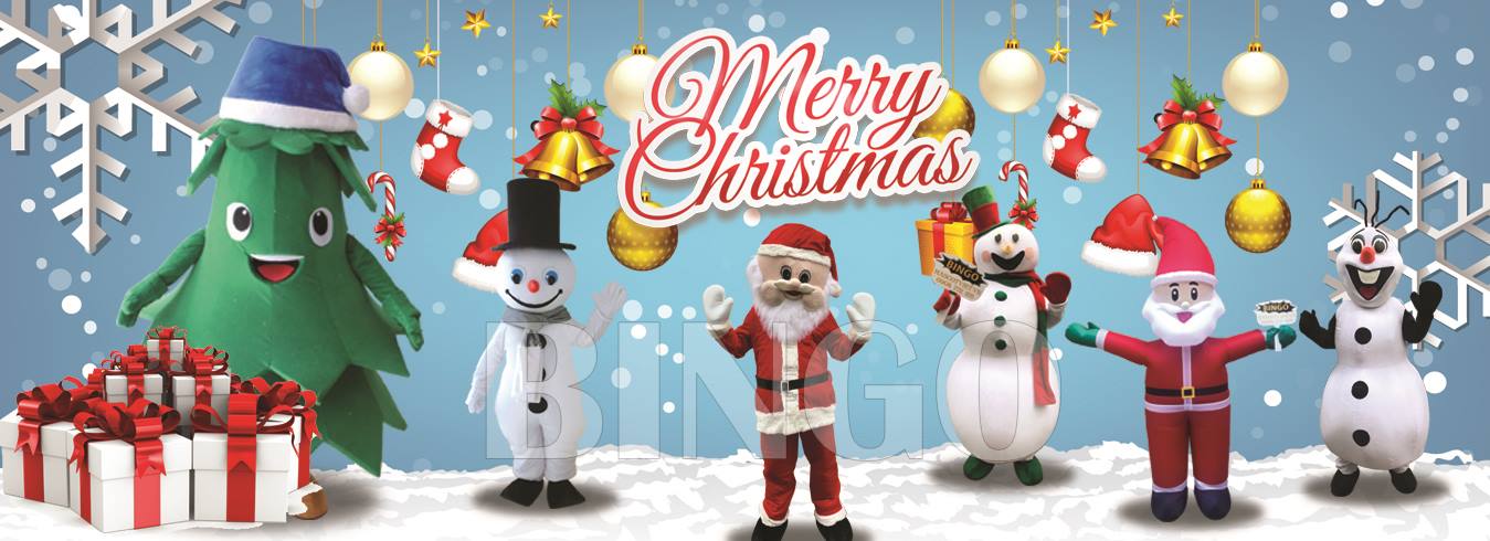 Các mẫu mascot được ưa chuộng vào dịp giáng sinh