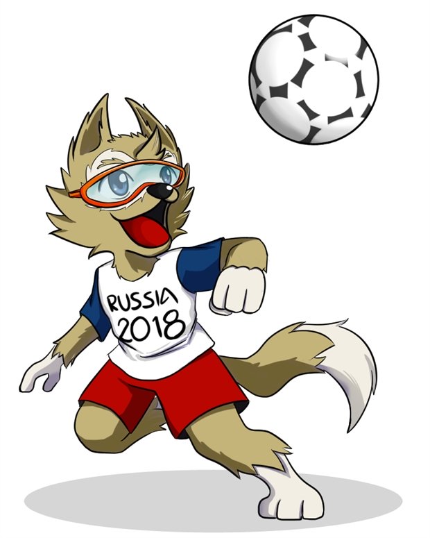 Linh vật World cup 2018 là con gì ? Tại sao Mascot sói Zabivaka được chọn ?