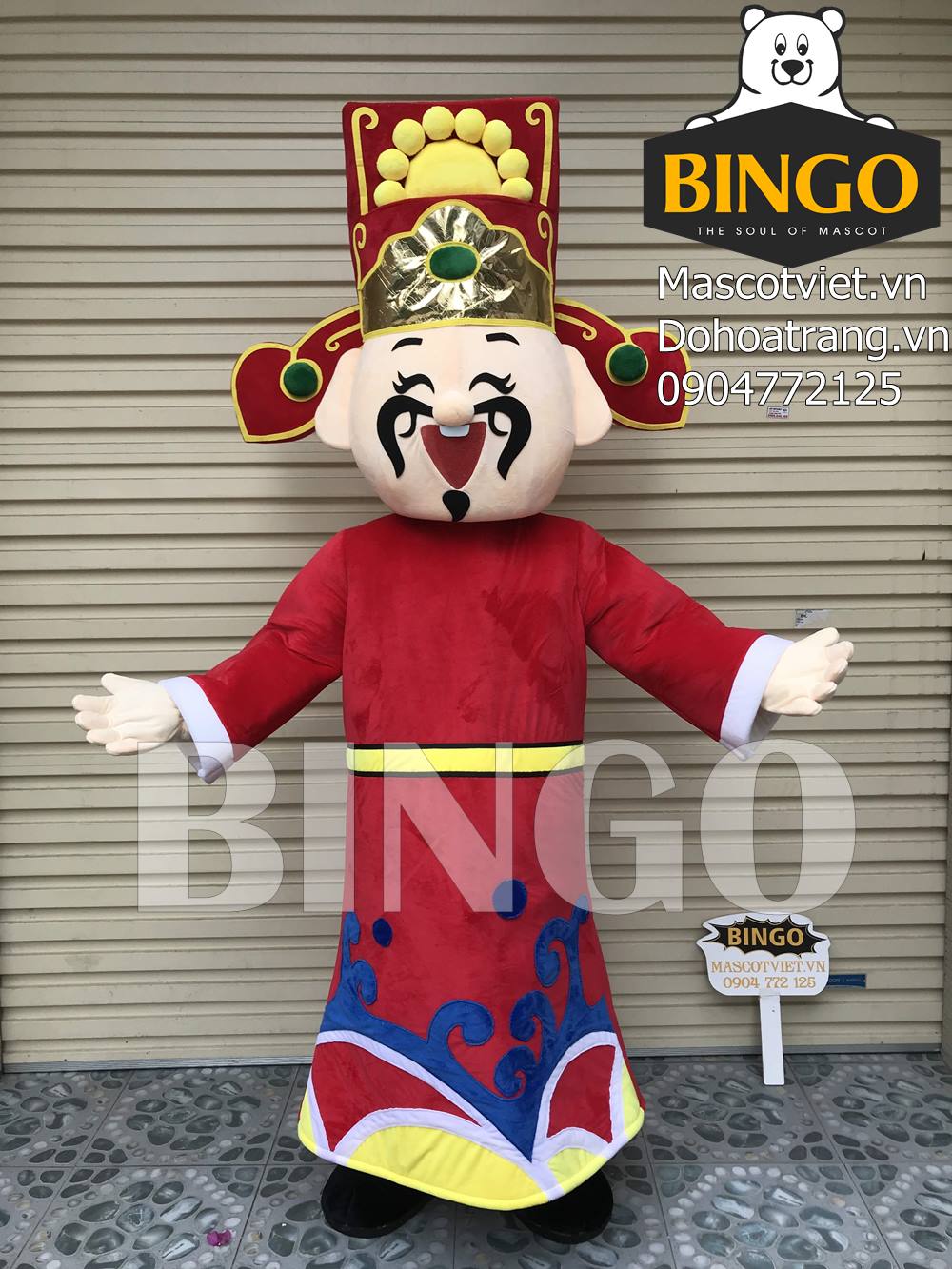 Ý nghĩa của mascot thần tài trong dịp tết