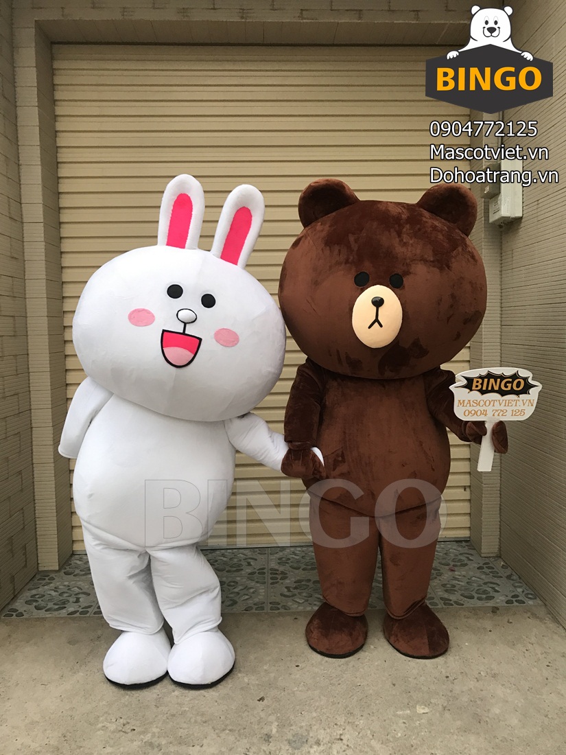 Trào lưu gấu Brown và thỏ Cony