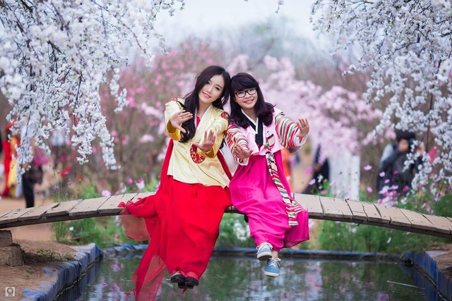 Trang phục hóa trang dân tộc Hàn