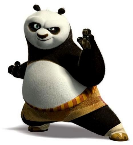 Mascot gấu panda Kungfu