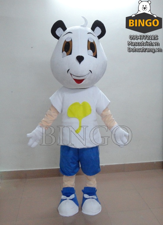 Mascot Con Gấu Trắng