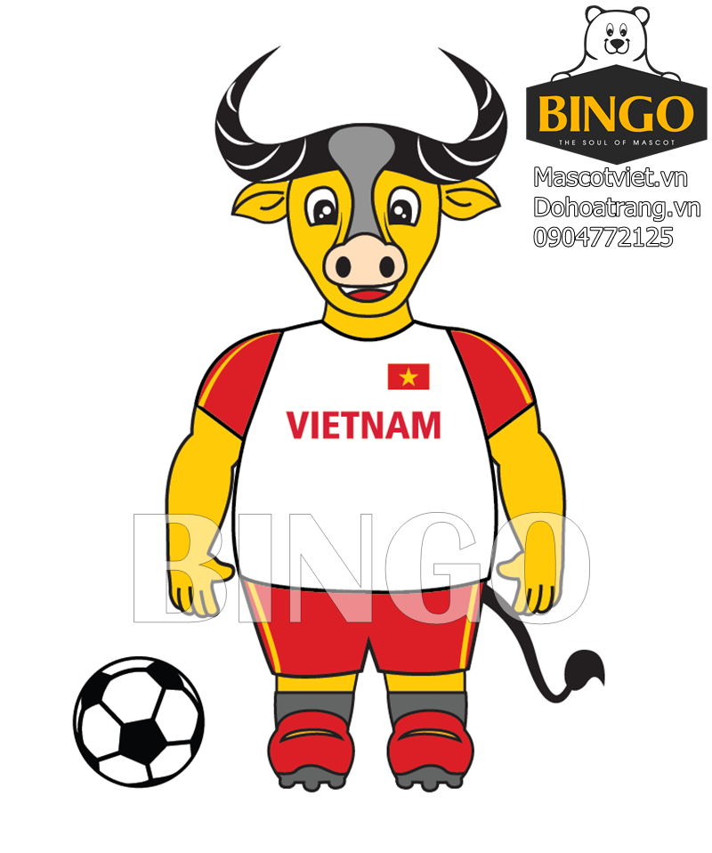 Mascot Con Trâu 01