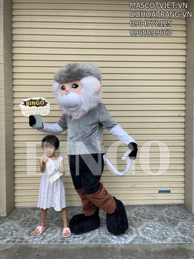 Mascot hình con vooc