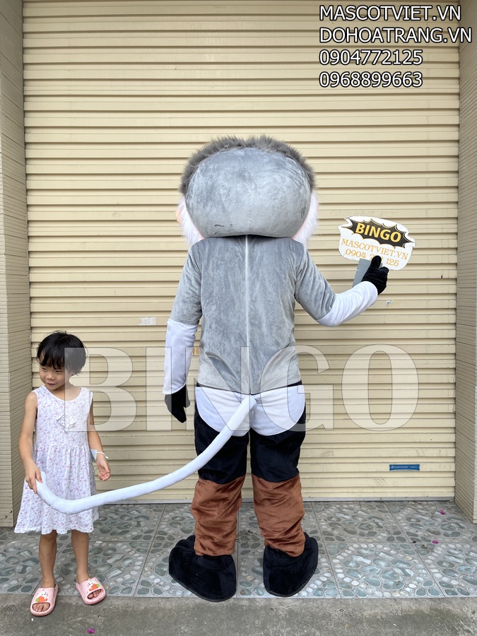 Mascot hình con vooc