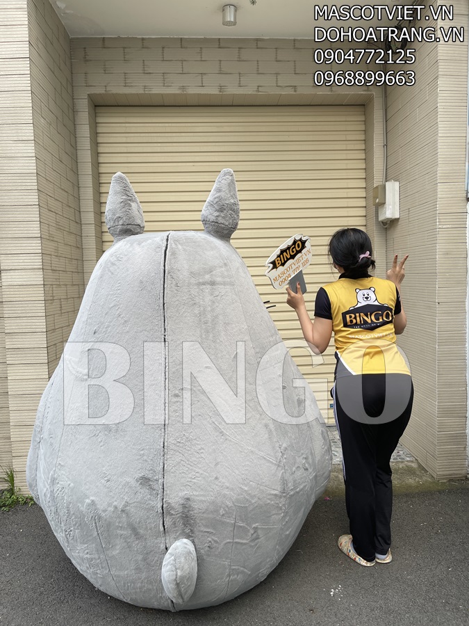 Mô Hình Bông Trưng Bày Totoro – Mascot