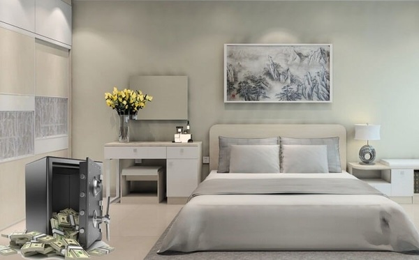 Giải đáp có nên đặt két sắt ở trong phòng ngủ hay không?