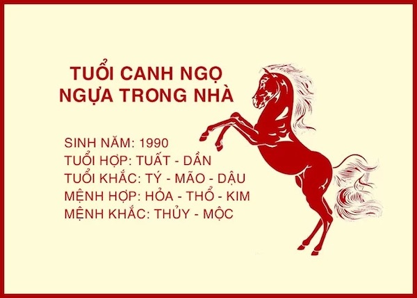 Người tuổi Canh Ngọ 1990 cởi mở, thu hút sự chú ý, thân thiện