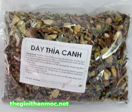 dây thìa canh sấy khô