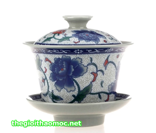 Chung sứ hoa cúc