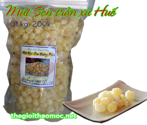 Mứt sen trần Huế