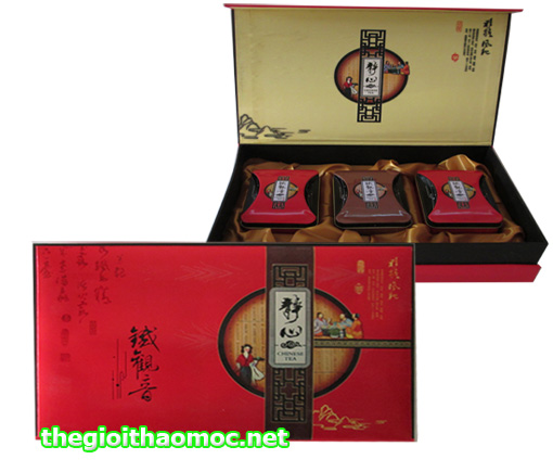Hộp Trà Thiết Quan Âm quà biếu