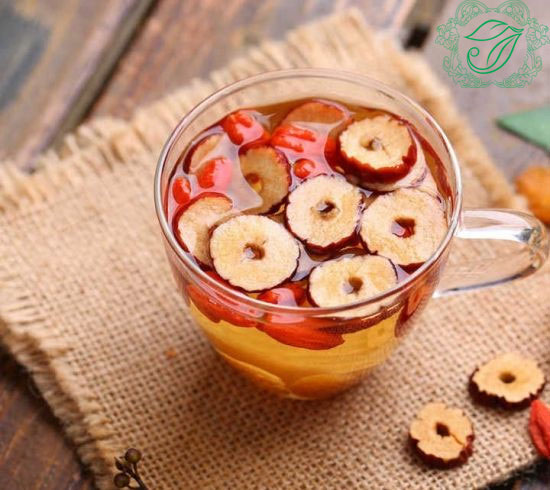 TRÀ TÁO ĐỎ CÓ TÁC DỤNG AN THẦN