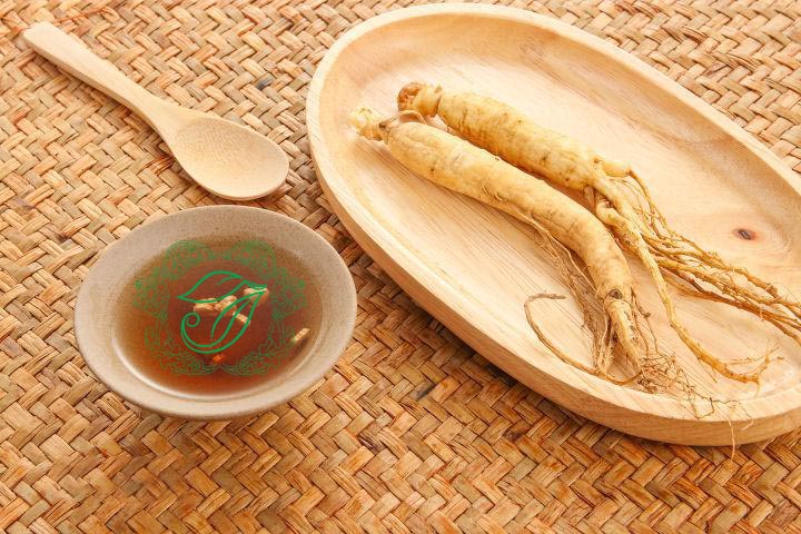 Trà ô long nhân sâm