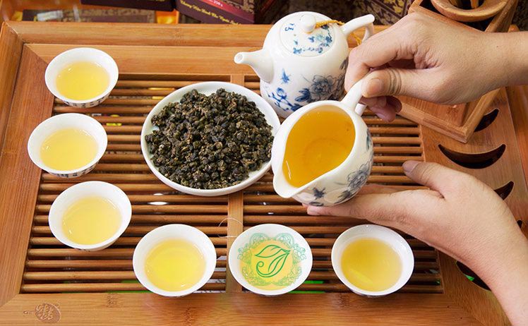 Trà Oolong Nhân Sâm