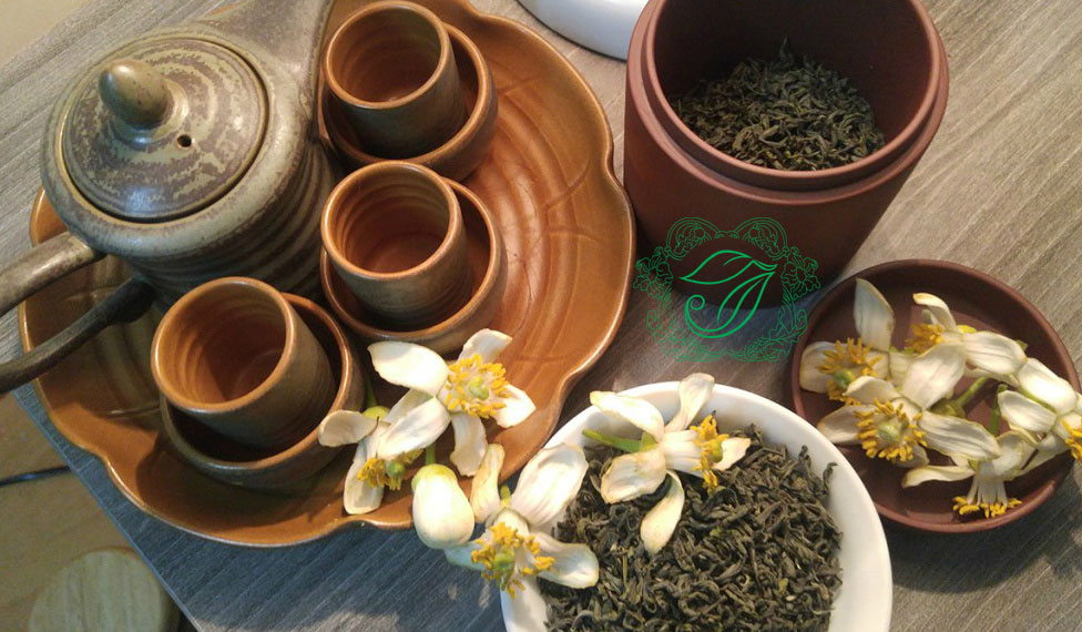 Trà ươp hoa bưởi trà thảo mộc giúp tăng cường sức khỏe đường hô hấp