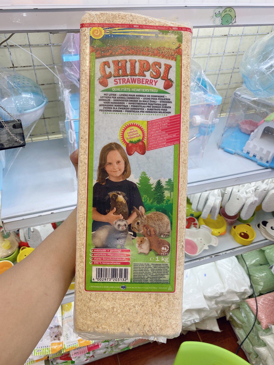 Mùn chipsi nhập khẩu đức