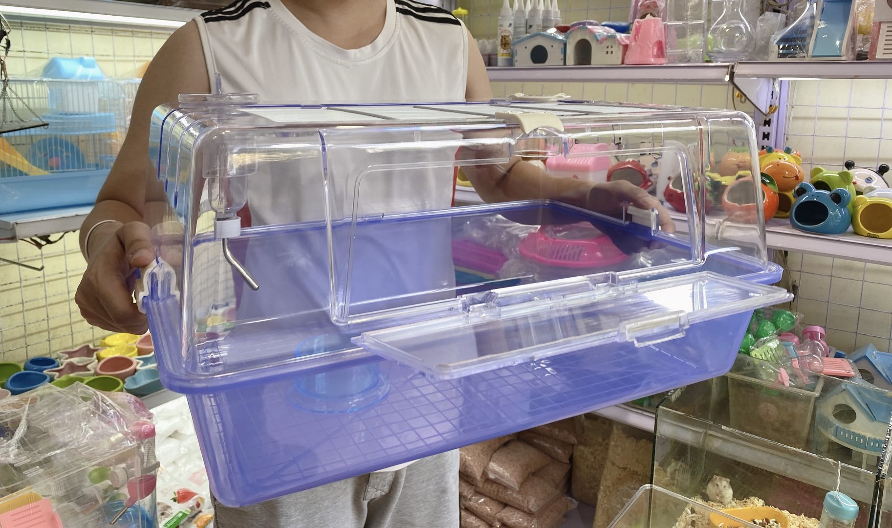 Lồng phi thuyền cơ đại cho hamster