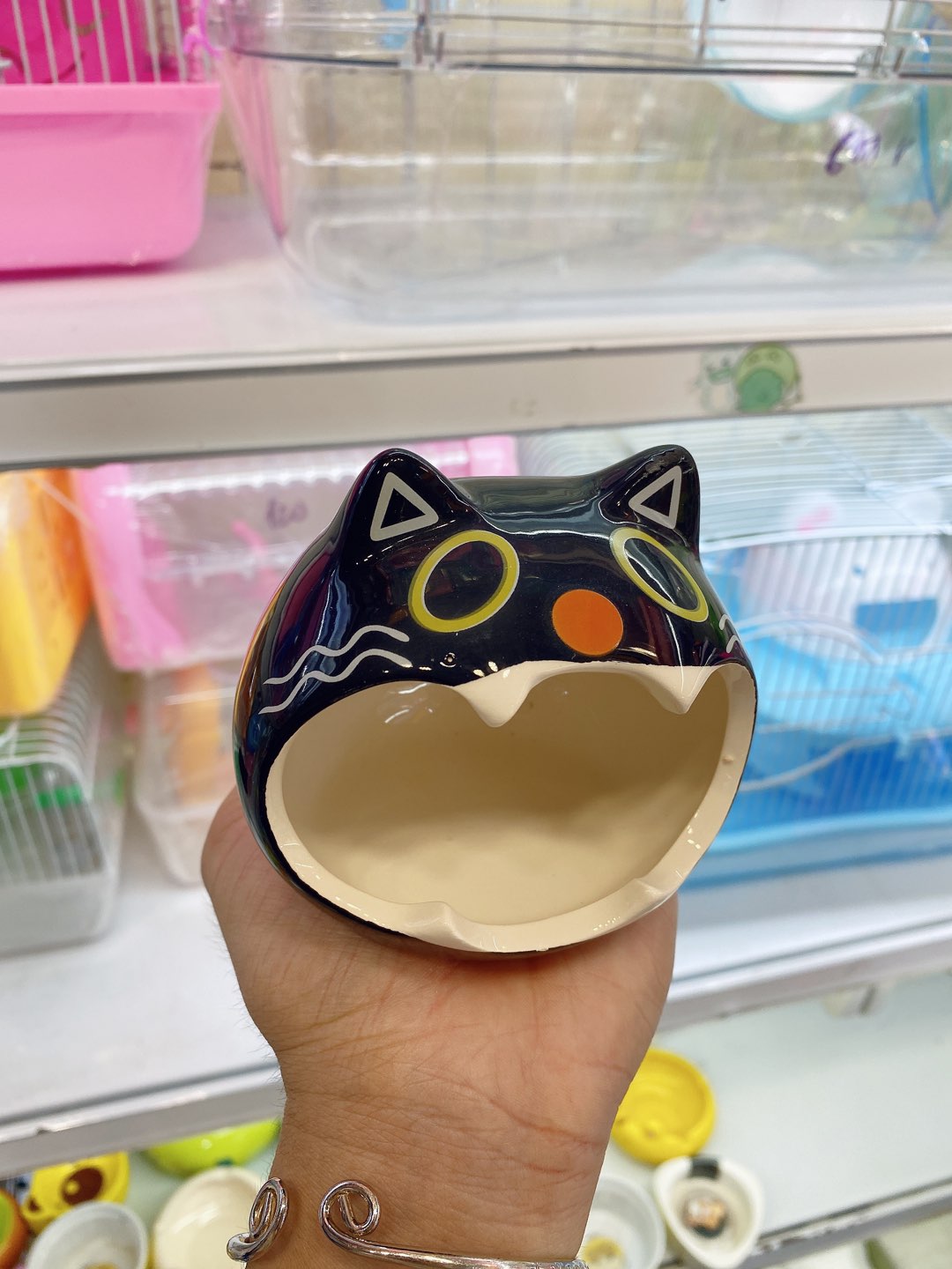 Nhà ngủ mèo đen nhỏ cho hamster