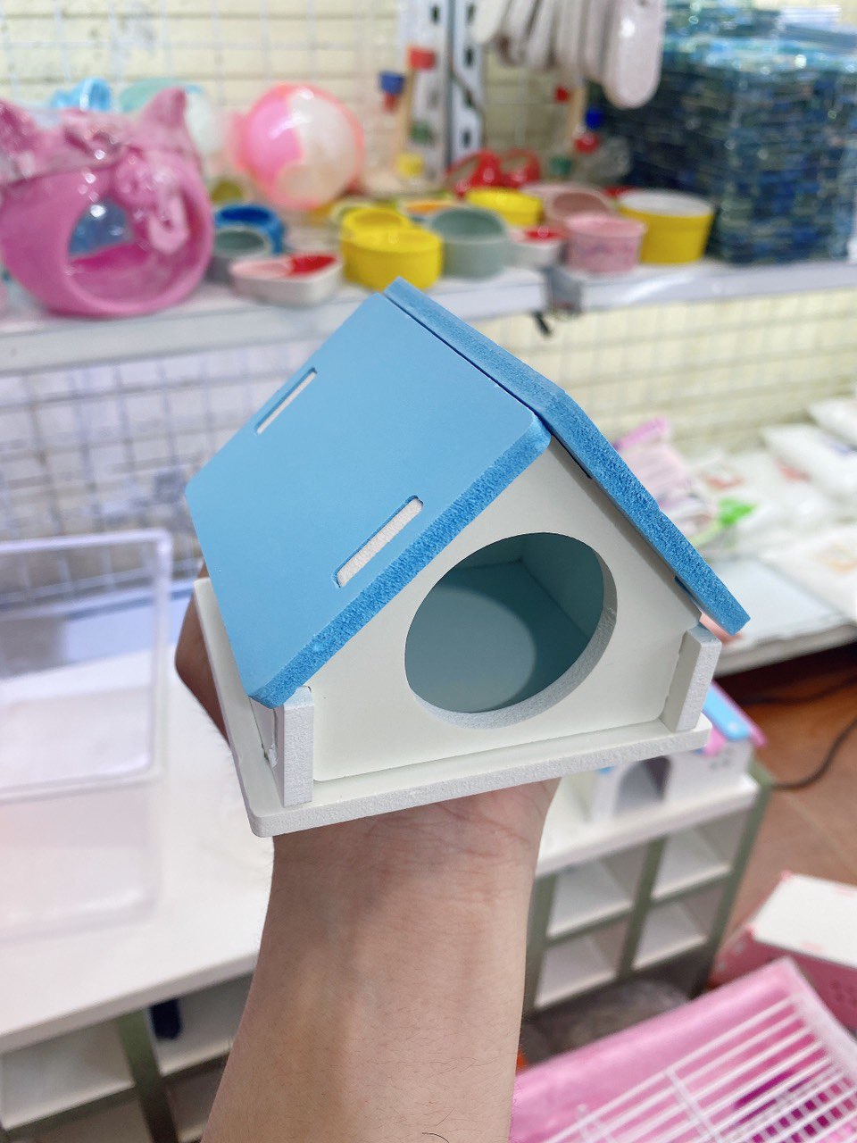 Nhà ngủ lâu đài gỗ mini