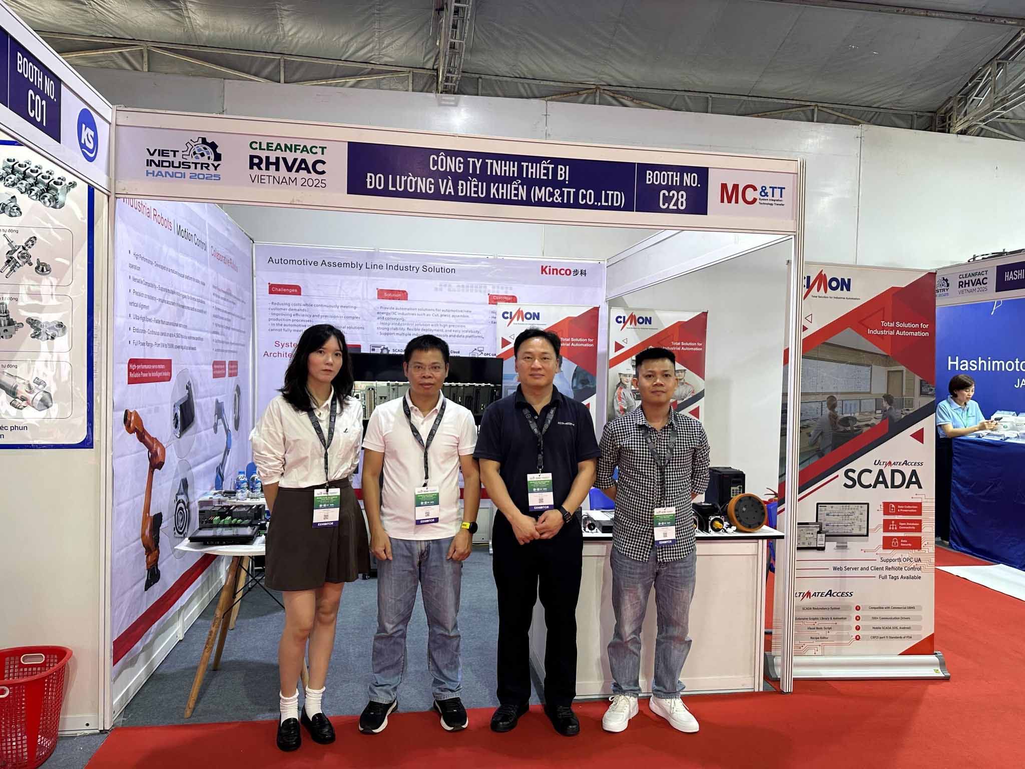 MC&TT tham dự Triển lãm Công nghiệp Quốc tế Viet Industry 2025