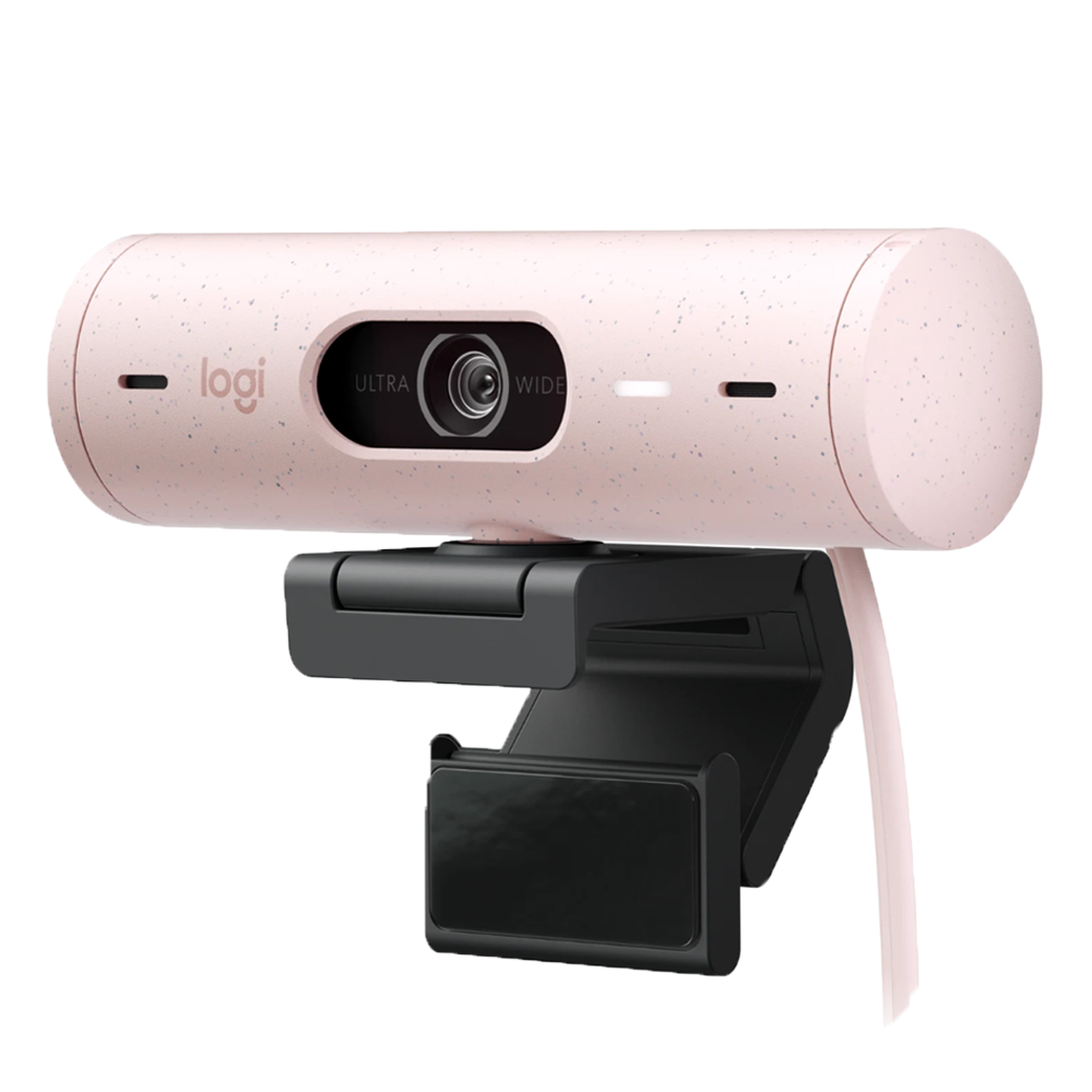 Webcam Logitech Brio 500 Pink