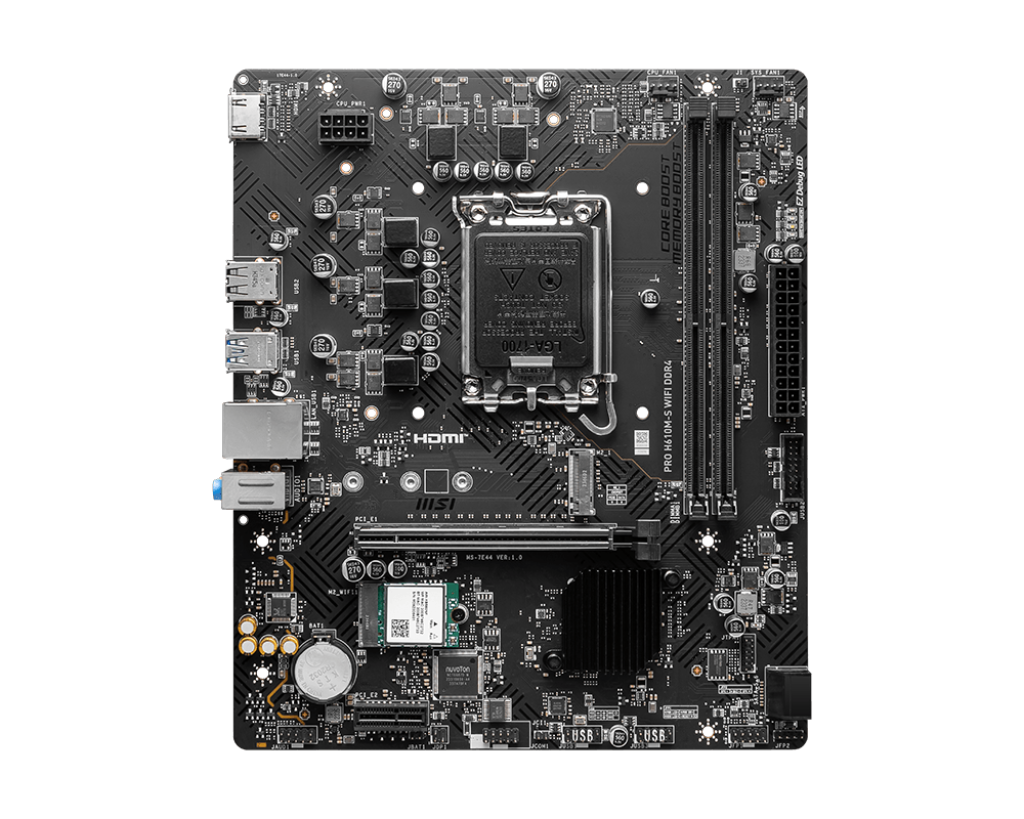 Bo mạch chủ MSI PRO H610M-S WIFI DDR4