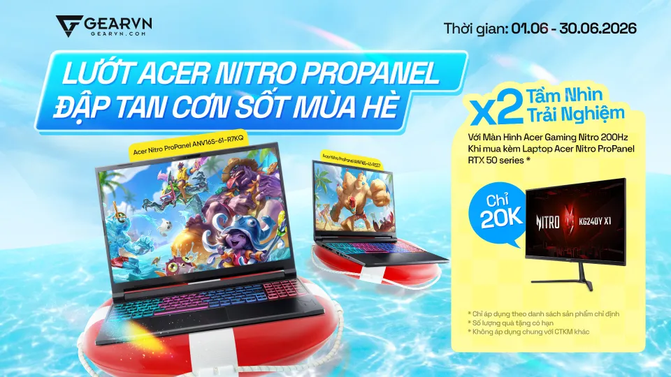 Laptop gaming Acer Nitro ProPanel AN16S 61 R5F4