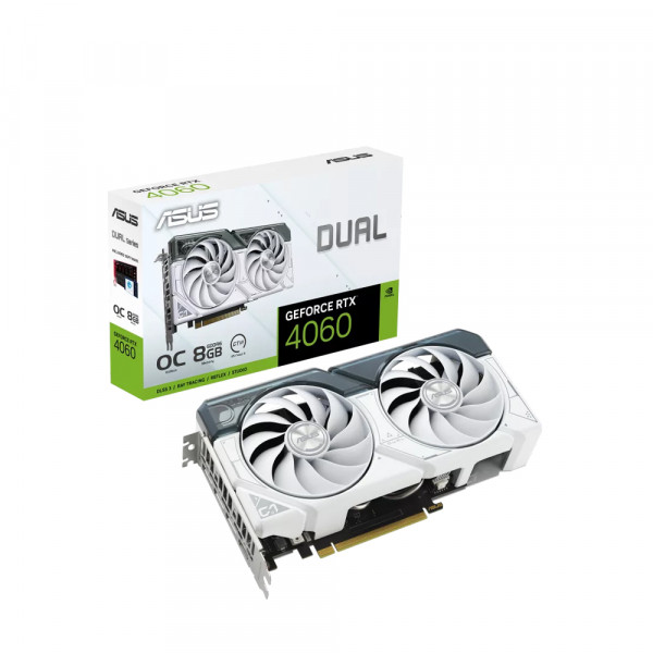 VGA Asus Dual RTX 4060 EVO 8GB GDDR6 ( TRẮNG)