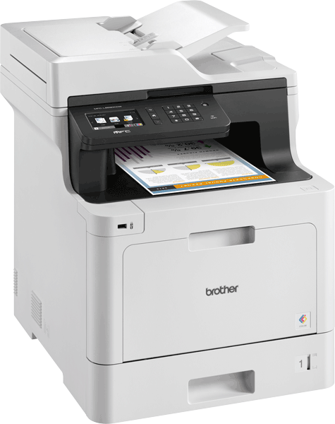 Máy in Laser màu đa năng Brother MFC-L8690CDW (In đảo mặt, Scan ADF 2 mặt, Copy, A4, USB, LAN, WIFI)