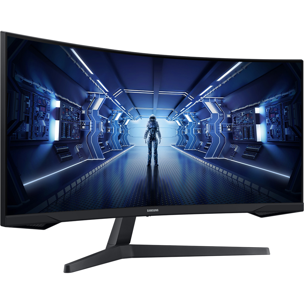 Màn Hình Gaming UltraWide SAMSUNG Odyssey G5 LC34G55TWWEXXV (34.0 inch - WQHD - 165Hz - VA  - 1ms - FreeSync - HDR10 - Curved)