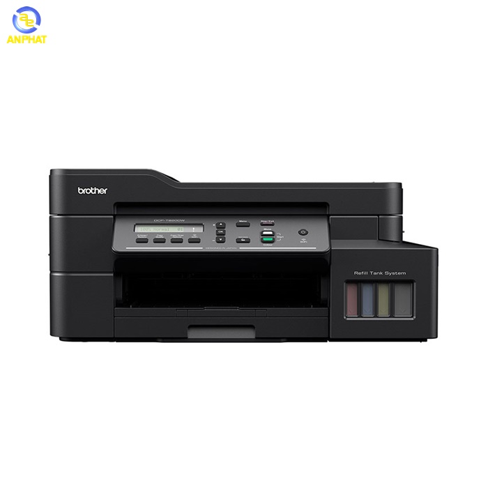Máy in phun màu đa năng Brother DCP-T820DW (In đảo mặt, Scan ADF 1 mặt, A4, USB, LAN, WIFI)