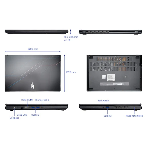 Laptop Acer Nitro ProPanel ANV15-52-72BM (i7-13620H/ GeForce RTX™ 5050/ 16GB/ 512GB/ Win 11 Home SL)
