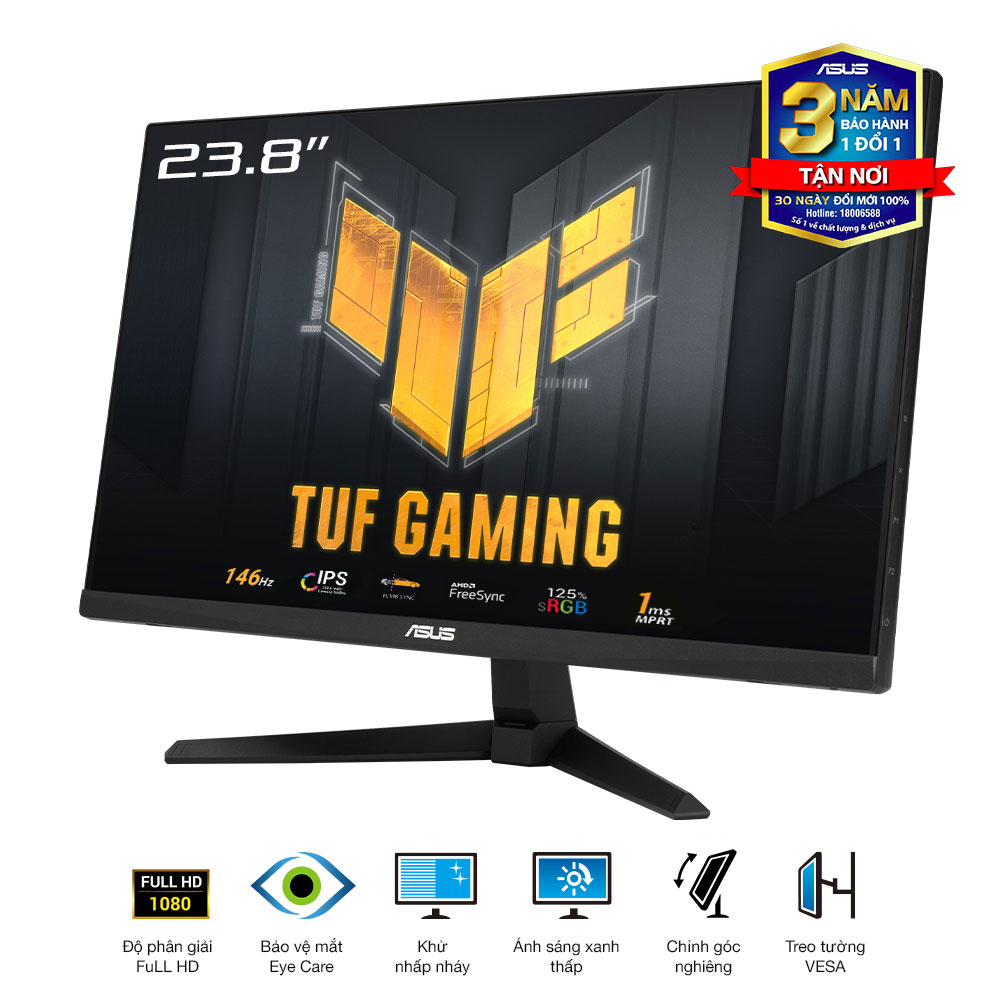 Màn Hình Gaming ASUS TUF Gaming VG249QE5A (23.8 inch - FHD - IPS - 146Hz - 1ms - Speaker)