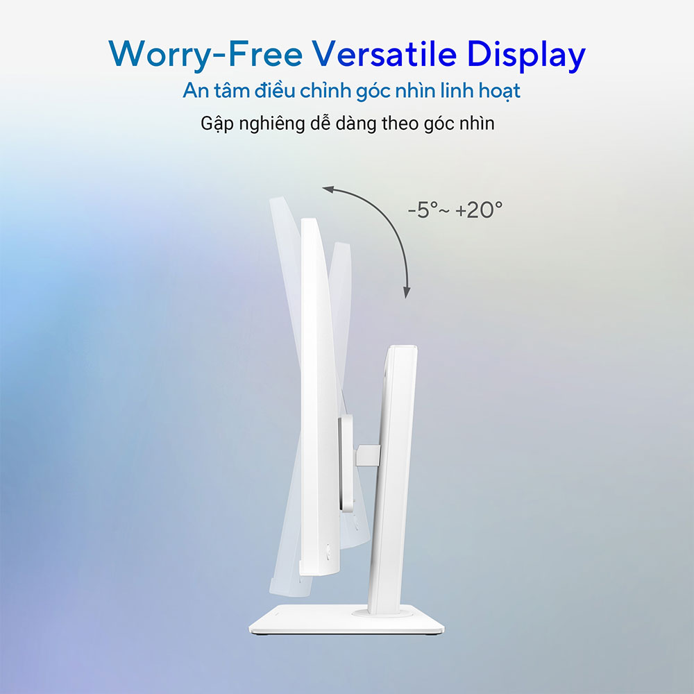 Máy tính để bàn All in one Asus P440VAK-WPC043W (Intel Core i5-13420H | 8GB | 512GB | White | Non-touch screen | 23.8-inch | Normal Stand | 2Y OnSite Service)