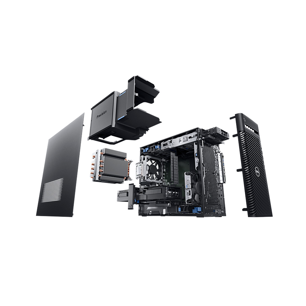 Máy tính trạm Dell Precision 3680 Tower CTO Base 01MTR368014700.40 (Tower | Intel Core i7 14700 | 16GB | 512 GB | RTX A400 |  Keyboard | Mouse | Ubuntu)