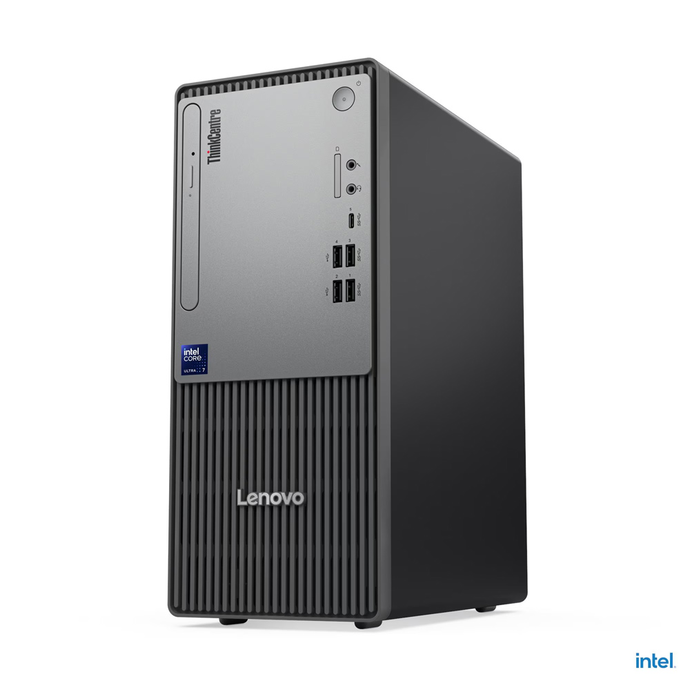 Máy tính để bàn đồng bộ ThinkCentre neo 50t Gen 6 13BB0005VA (Intel Core Ultra 5 225 | 8GB | 512GB | Intel Graphics | Chuột | Bàn phím | Đen | NoOS)