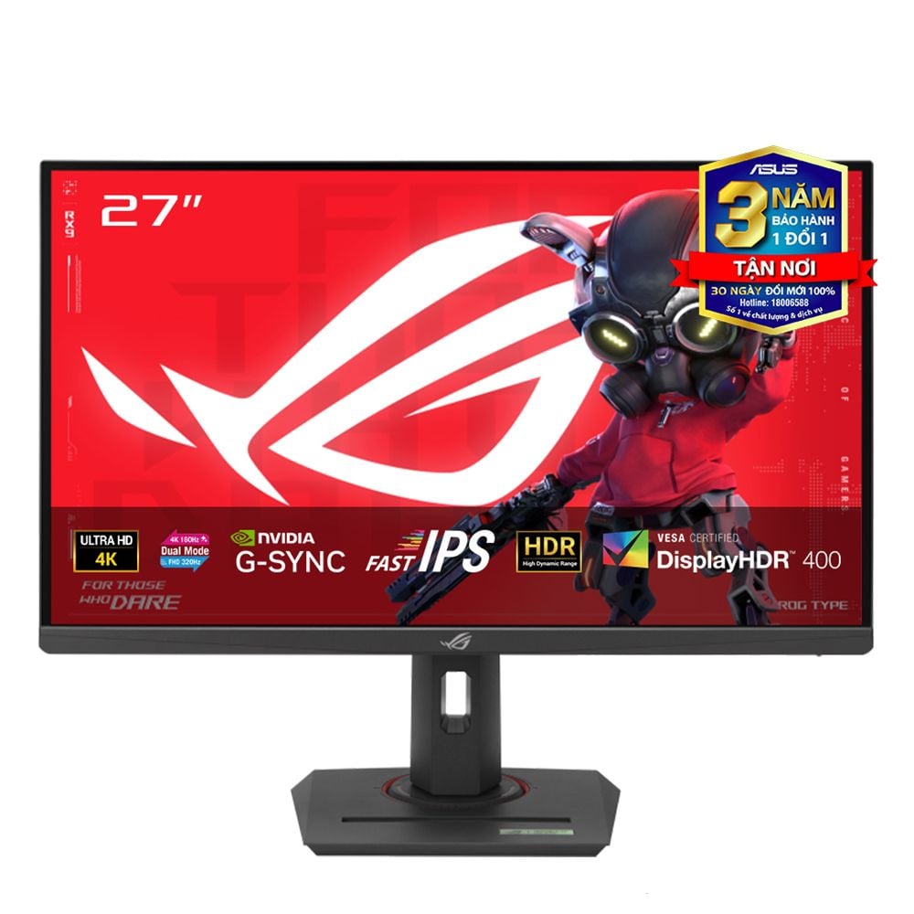 Màn hình Asus ROG Strix XG27UCG 27" Fast IPS 4K 160Hz-FHD 320Hz chuyên game