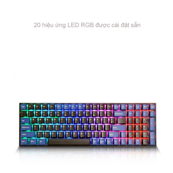 Bàn phím cơ không dây Dual Mode Newmen GM1000 G-Pro Silvery Switch (Hạc Vũ Ánh Trăng)