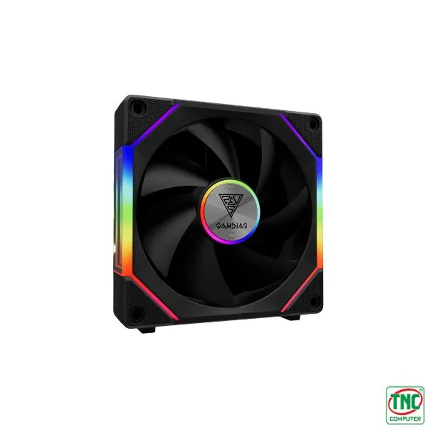 Bộ 3 Fan Case GAMDIAS AEOLUS P2-1203 Black CCAEOLP21203BLGA