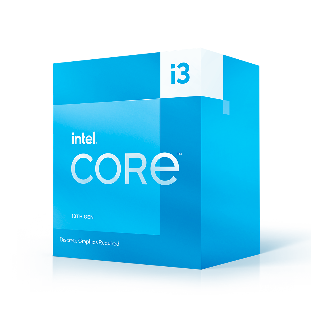 Bộ vi xử lý Intel Core i3 13100F / 3.4GHz Turbo 4.5GHz / 4 Nhân 8 Luồng / 12MB / LGA 1700