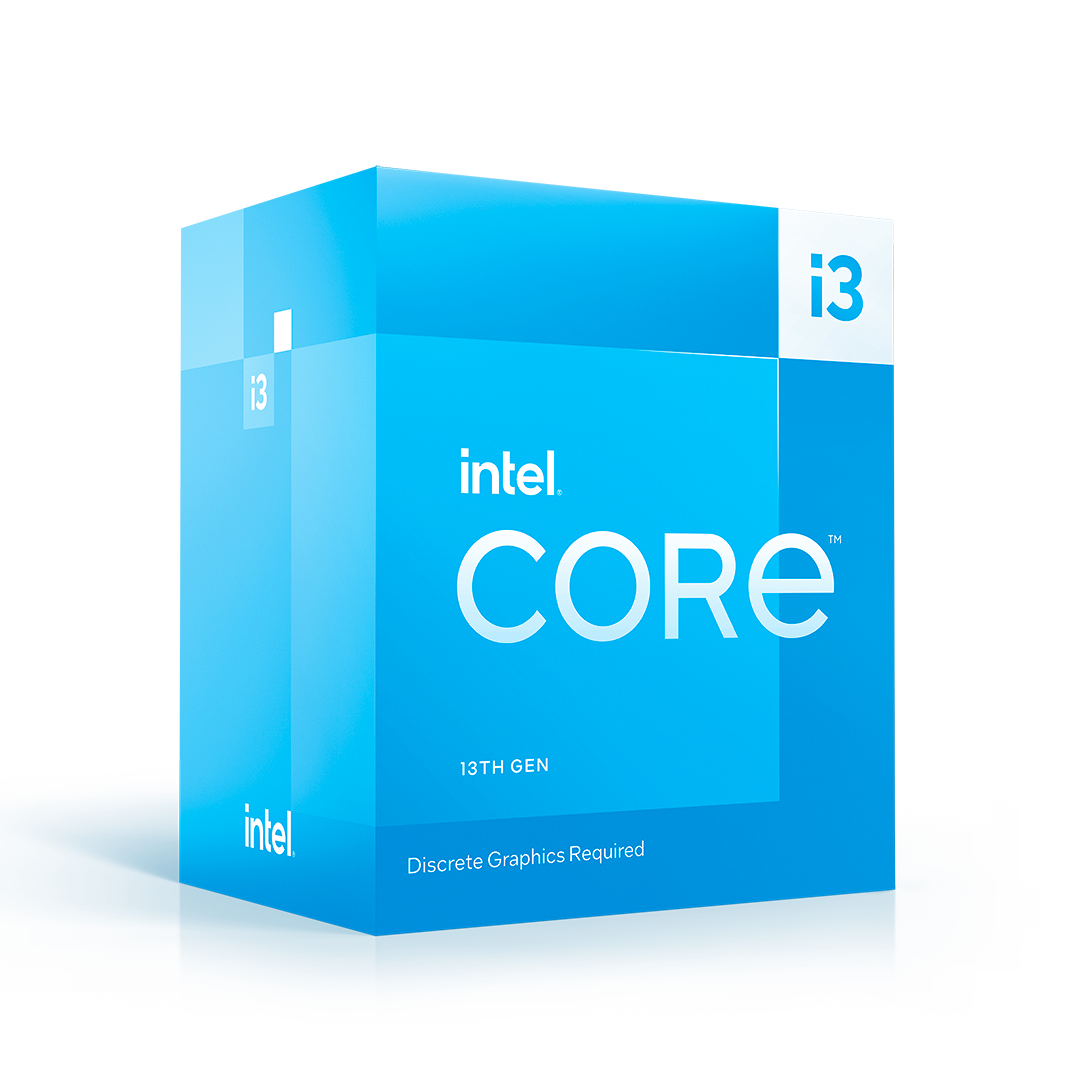 Bộ vi xử lý Intel Core i3 13100F / 3.4GHz Turbo 4.5GHz / 4 Nhân 8 Luồng / 12MB / LGA 1700
