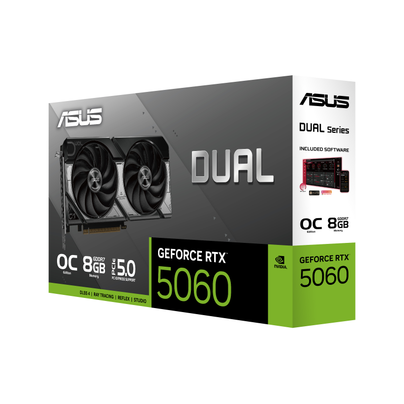 Card màn hình Asus GeForce RTX 5060 DUAL OC 8GB