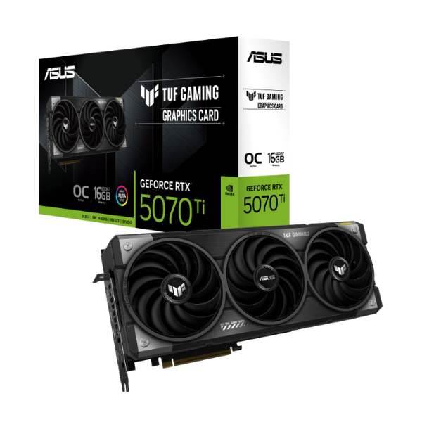 Card Màn Hình ASUS TUF Gaming GeForce RTX 5070 Ti 16GB GDDR7 (TUF-RTX5070TI-O16G-GAMING)