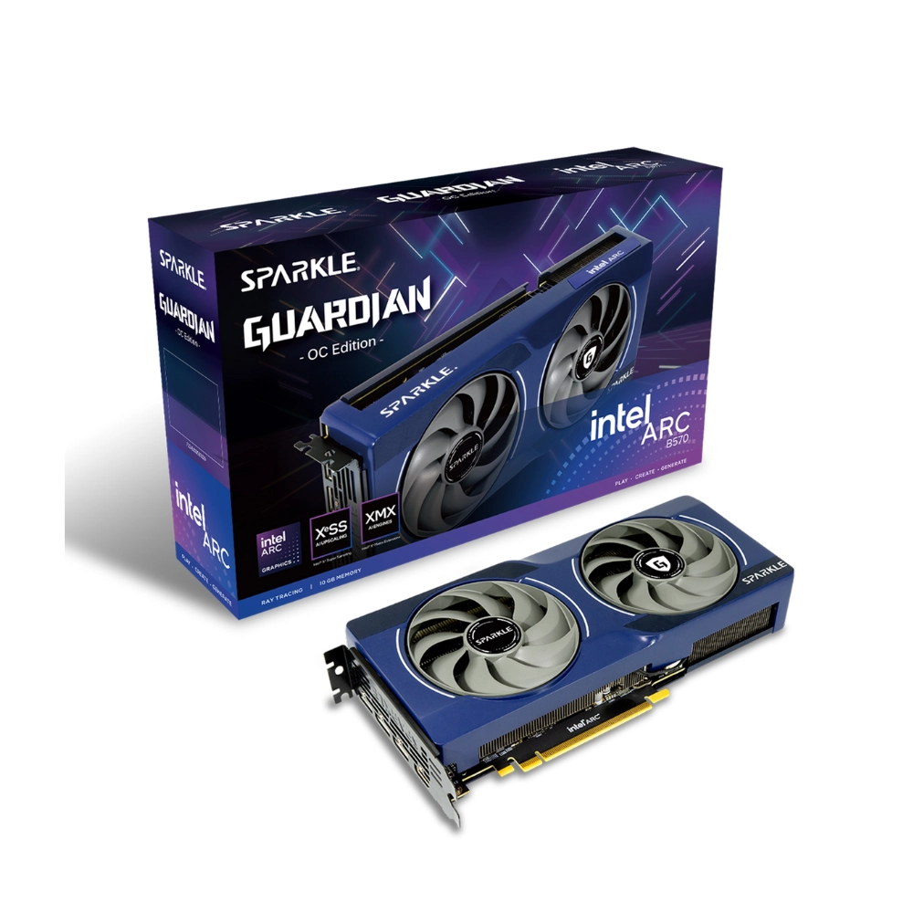 Card Màn Hình SPARKLE Intel Arc B570 GUARDIAN OC 10GB GDDR6