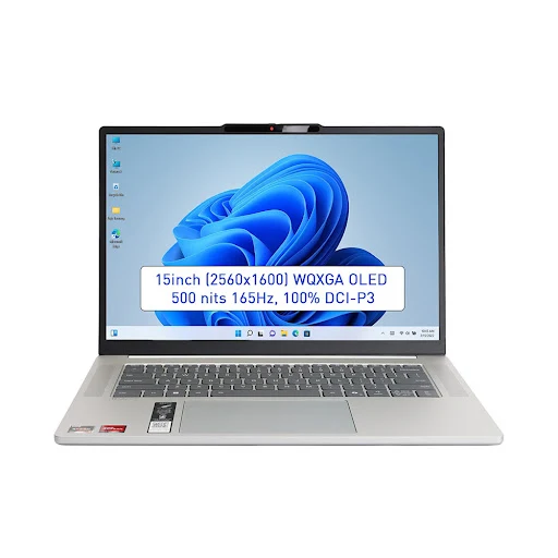 Laptop Lenovo IdeaPad Slim 5 OLED 15ARP10 - 83J3001DVN (Ryzen 7 7735HS/ 16GB/ 512GB/ Win 11 Home SL)